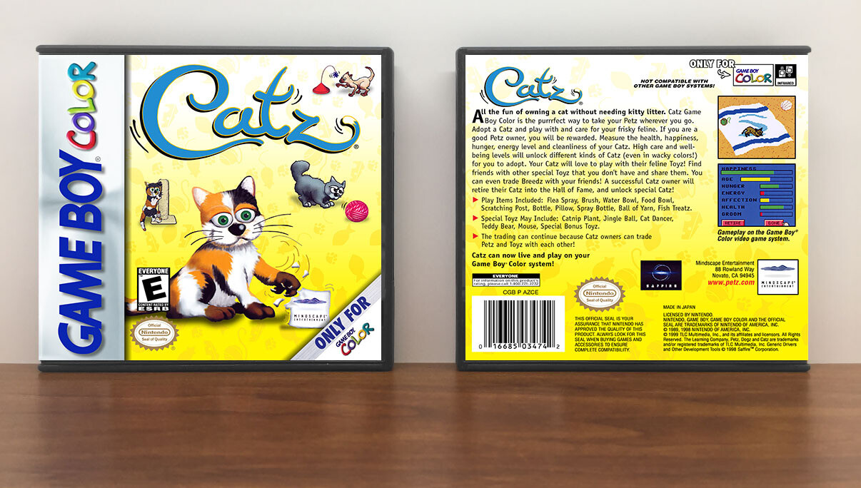 Catz, Artwork Spine Color: Chrome