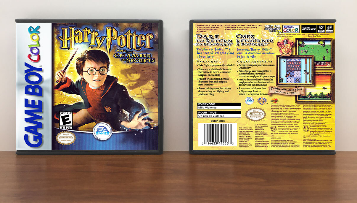 Harry Potter and the Chamber of Secrets, Artwork Spine Color: Chrome