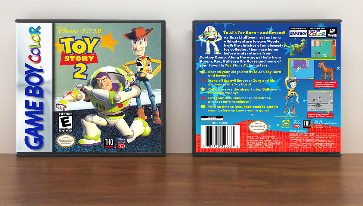 Toy Story 2, Artwork Spine Color: Chrome