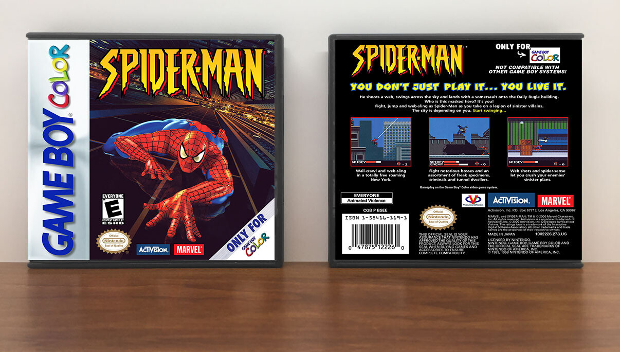 Spider-Man, Artwork Spine Color: Chrome