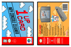 1UP Card - N64 Console Cleaner