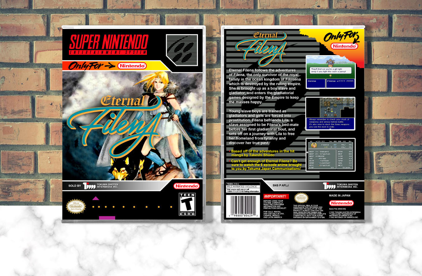 Eternal Filena, Case Color: CLEAR (Transparent)