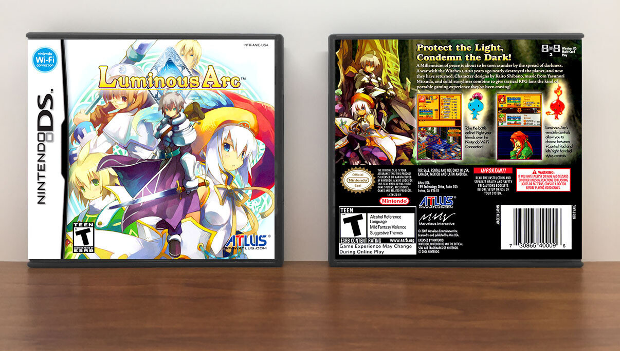 Luminous Arc, Case Color: DARK GREY (OEM DS CASE COLOR)