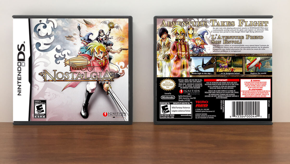 Nostalgia, Case Color: DARK GREY (OEM DS CASE COLOR)