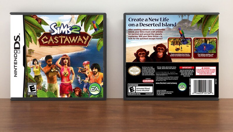 Sims 2, The: Castaway, Case Color: DARK GREY (OEM DS CASE COLOR)