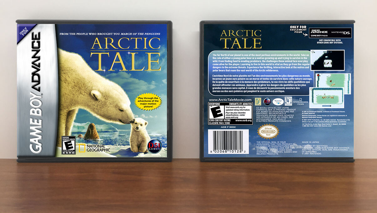 Arctic Tale, Artwork Spine Color: Chrome