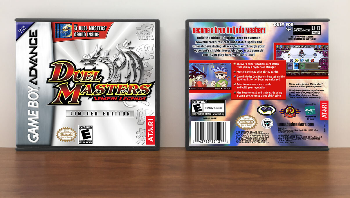 Duel Masters: Sempai Legends, Artwork Spine Color: Chrome