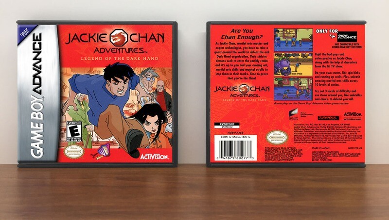 Jackie Chan Adventures: Legend of the Dark Hand, Artwork Spine Color: Chrome