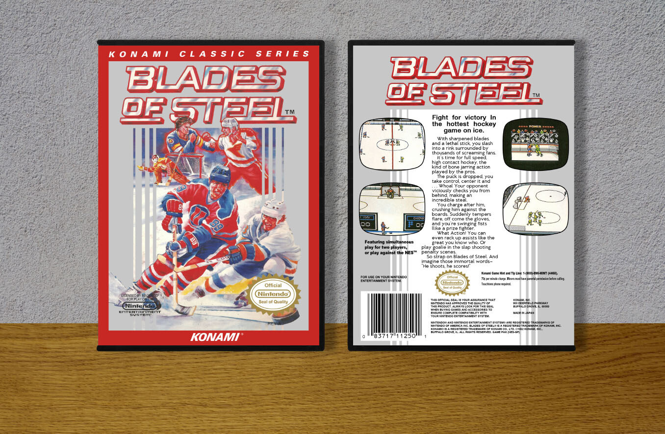 Blades of Steel (Red Label), Case Color: DARK GREY (OEM DS CASE COLOR)