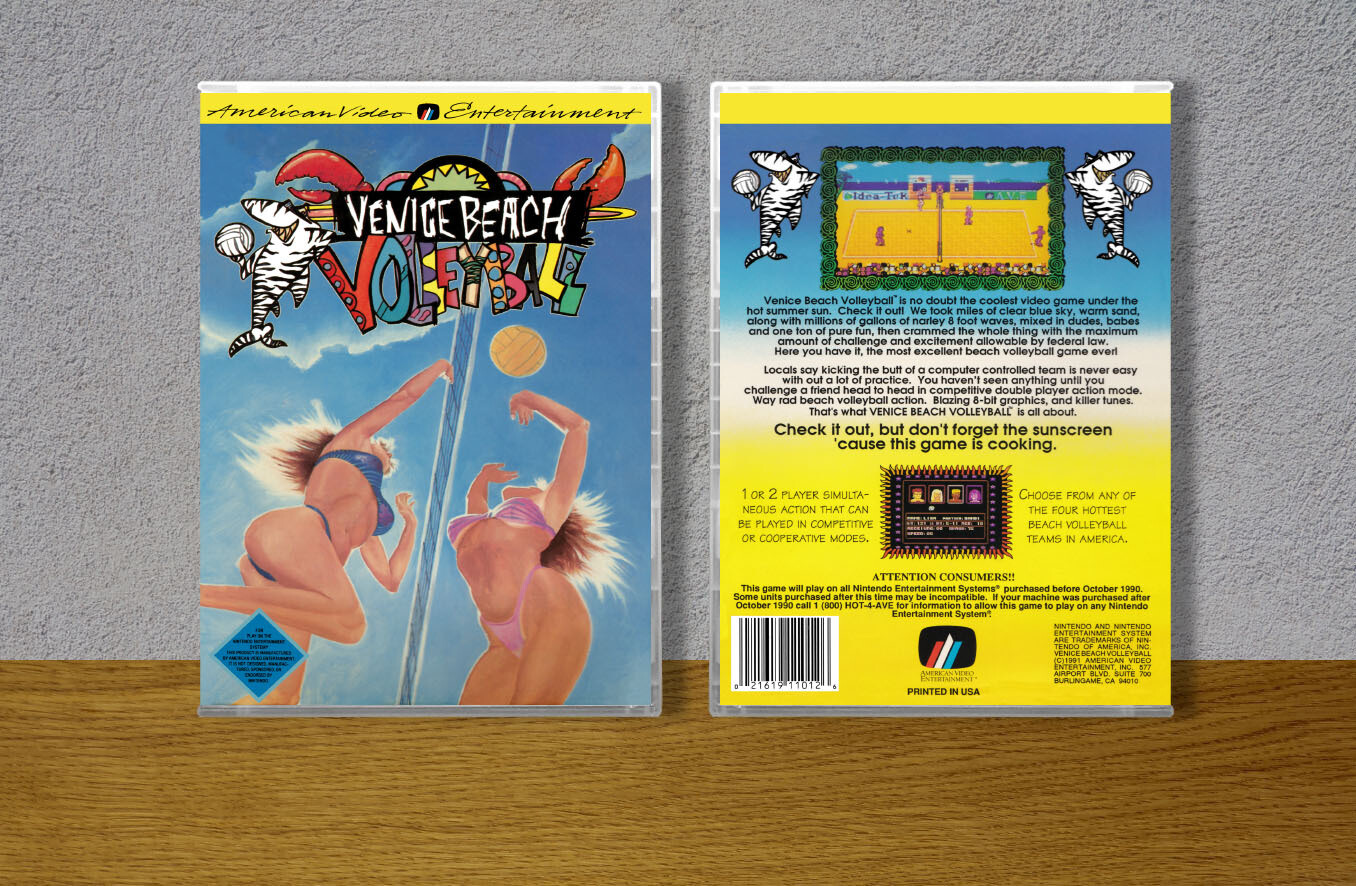 Venice Beach Volleyball, Case Color: CLEAR (Transparent)