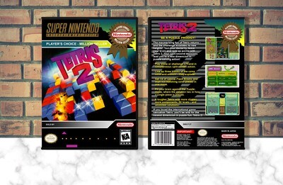 Tetris 2 (PC), Case Color: DARK GREY (OEM DS CASE COLOR)