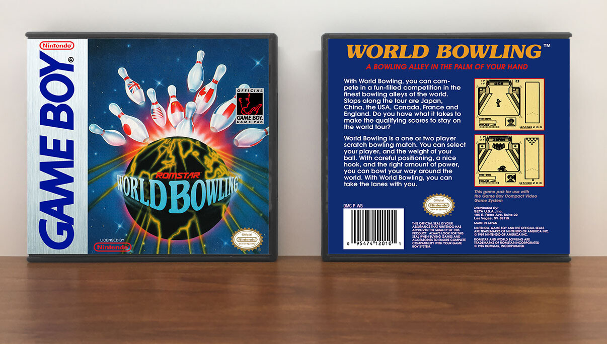 World Bowling, Artwork Spine Color: Chrome