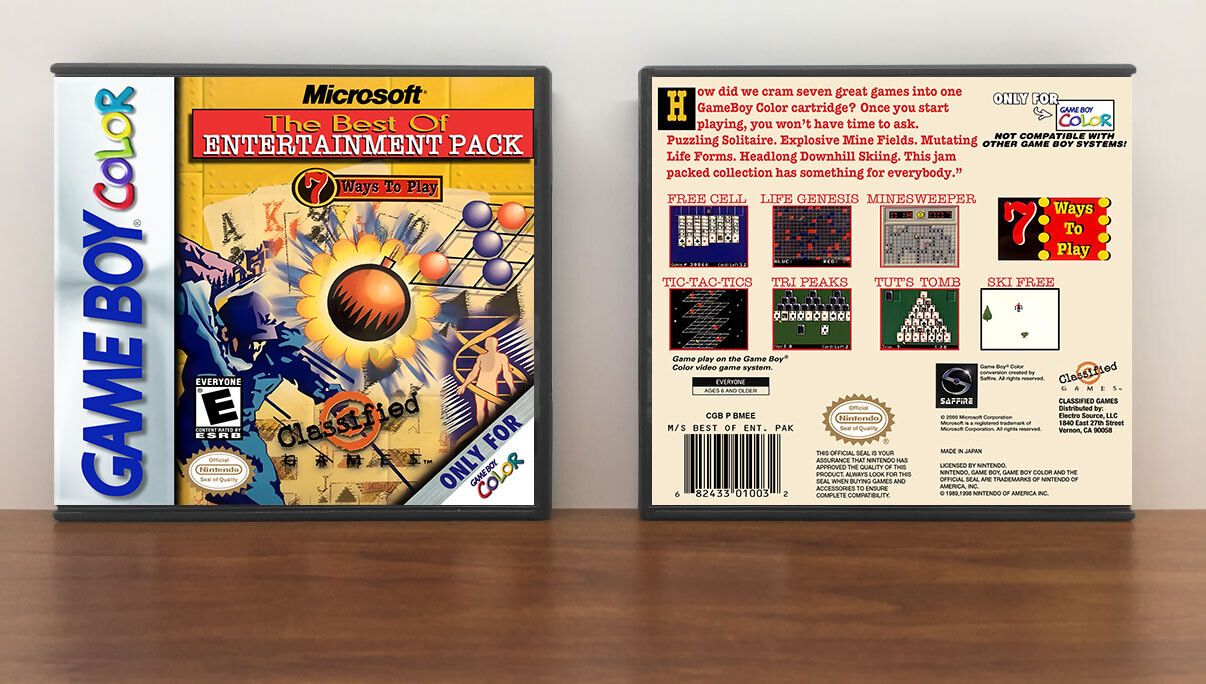 Microsoft The Best of Entertainment Pack, Artwork Spine Color: Chrome