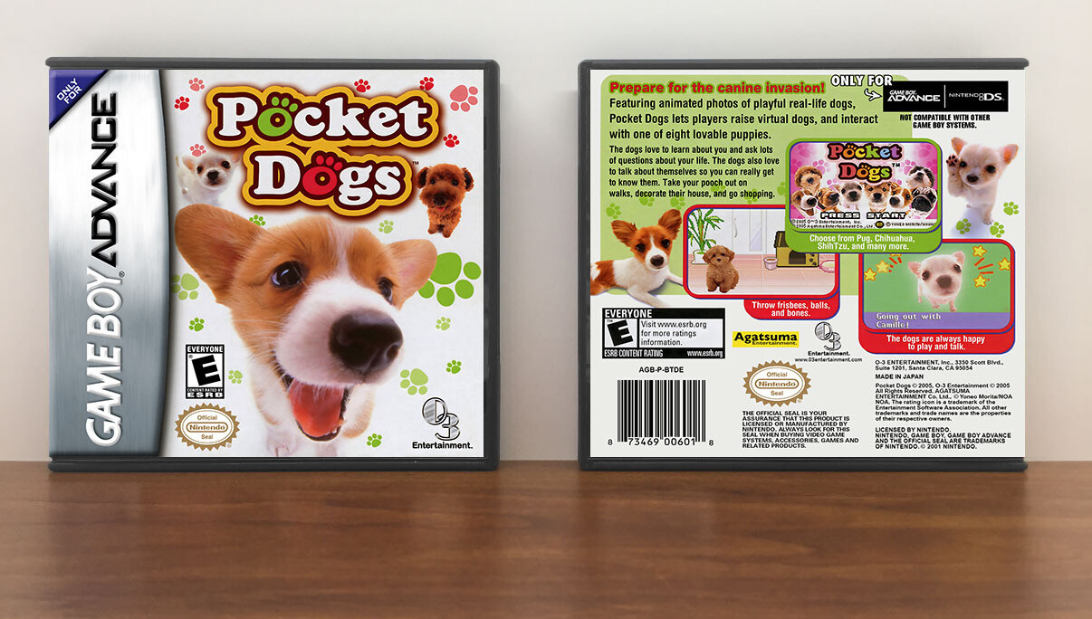 Pocket Dogs, Artwork Spine Color: Chrome
