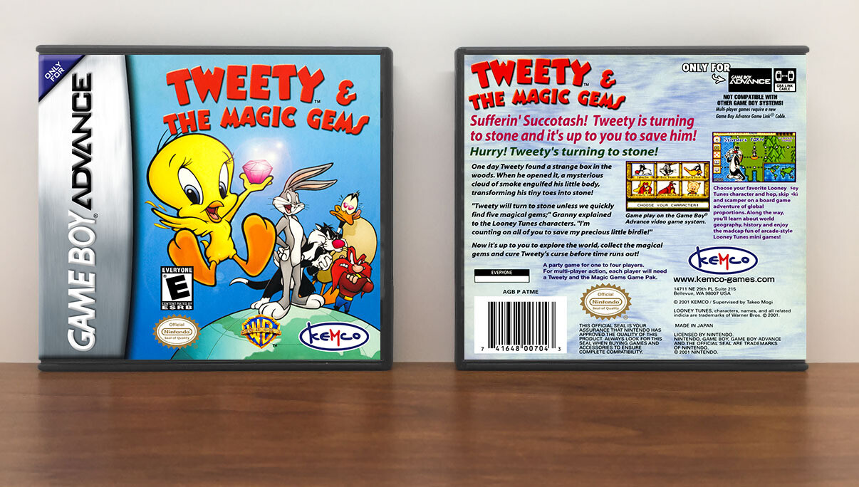 Tweety &amp; The Magic Gems, Artwork Spine Color: Chrome