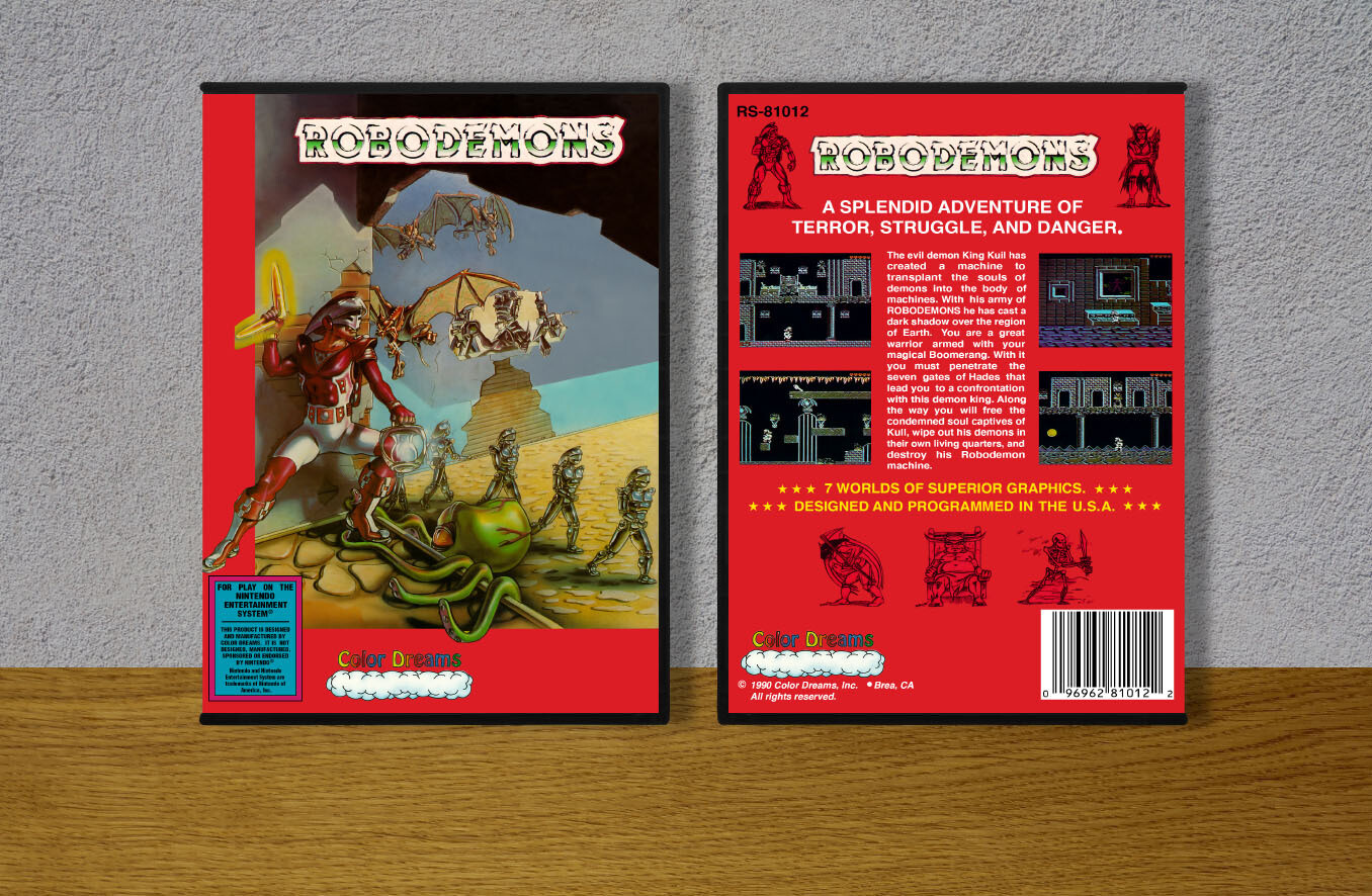 Robodemons, Case Color: DARK GREY (OEM DS CASE COLOR)