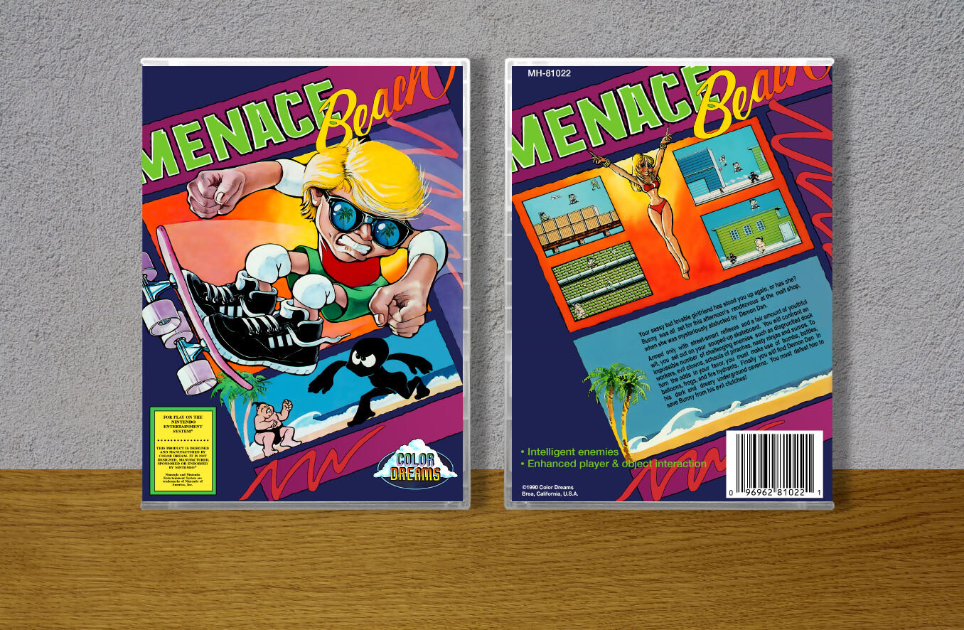 Menace Beach, Case Color: CLEAR (Transparent)