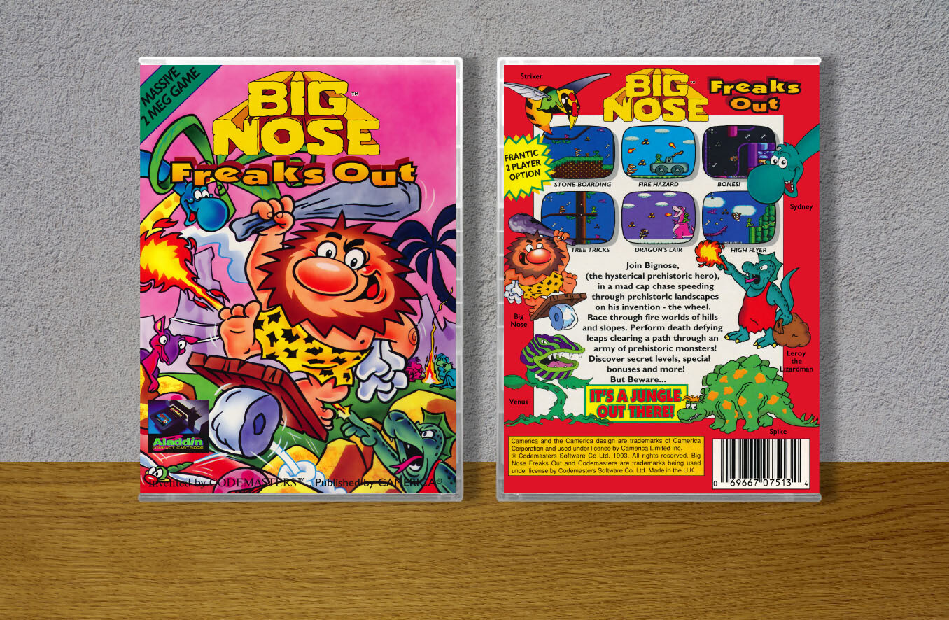 Big Nose Freaks Out (Aladdin), Case Color: CLEAR (Transparent)