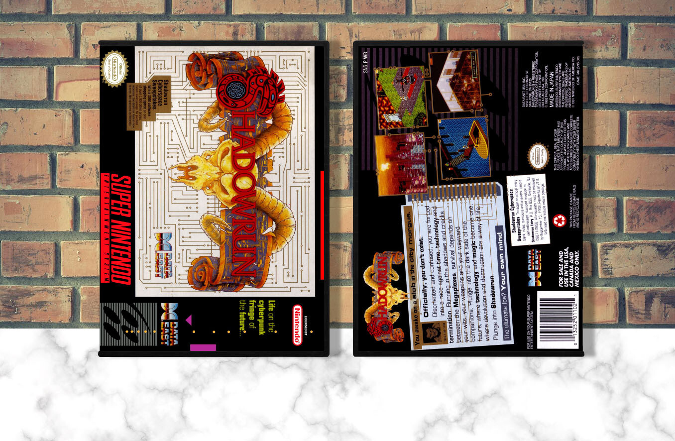 Shadowrun, Case Color: DARK GREY (OEM DS CASE COLOR)