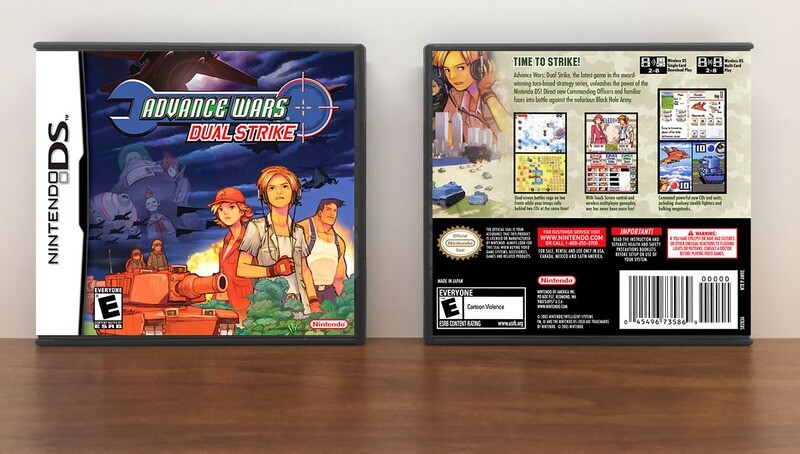 Advance Wars: Dual Strike, Case Color: DARK GREY (OEM DS CASE COLOR)