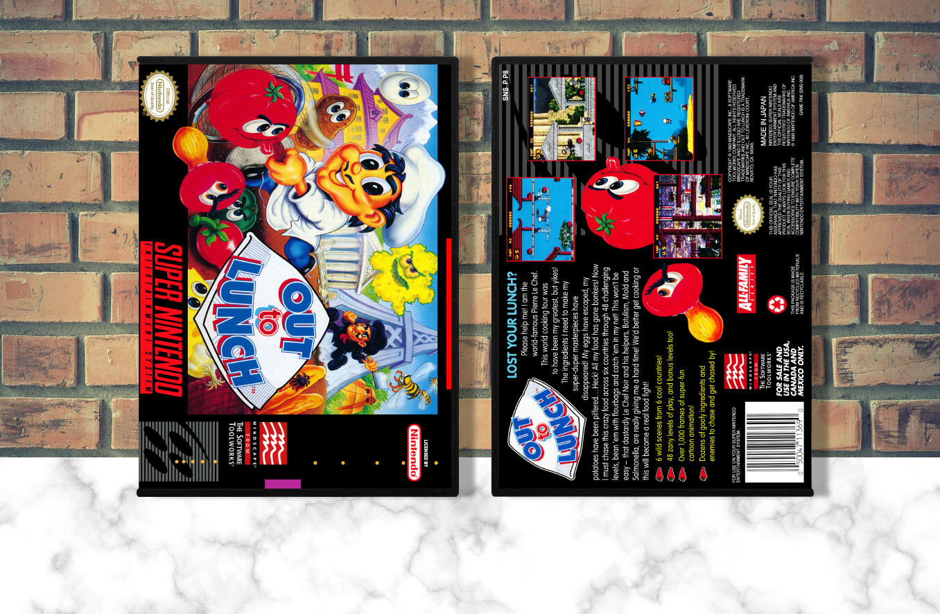 Out to Lunch, Case Color: DARK GREY (OEM DS CASE COLOR)