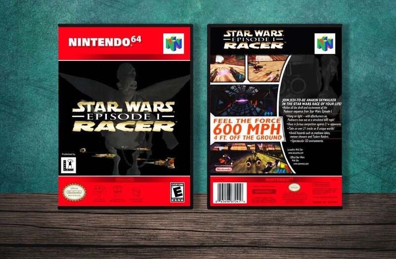 Star Wars Episode 1 Racer (Green Spine), Case Color: DARK GREY (OEM DS CASE COLOR)