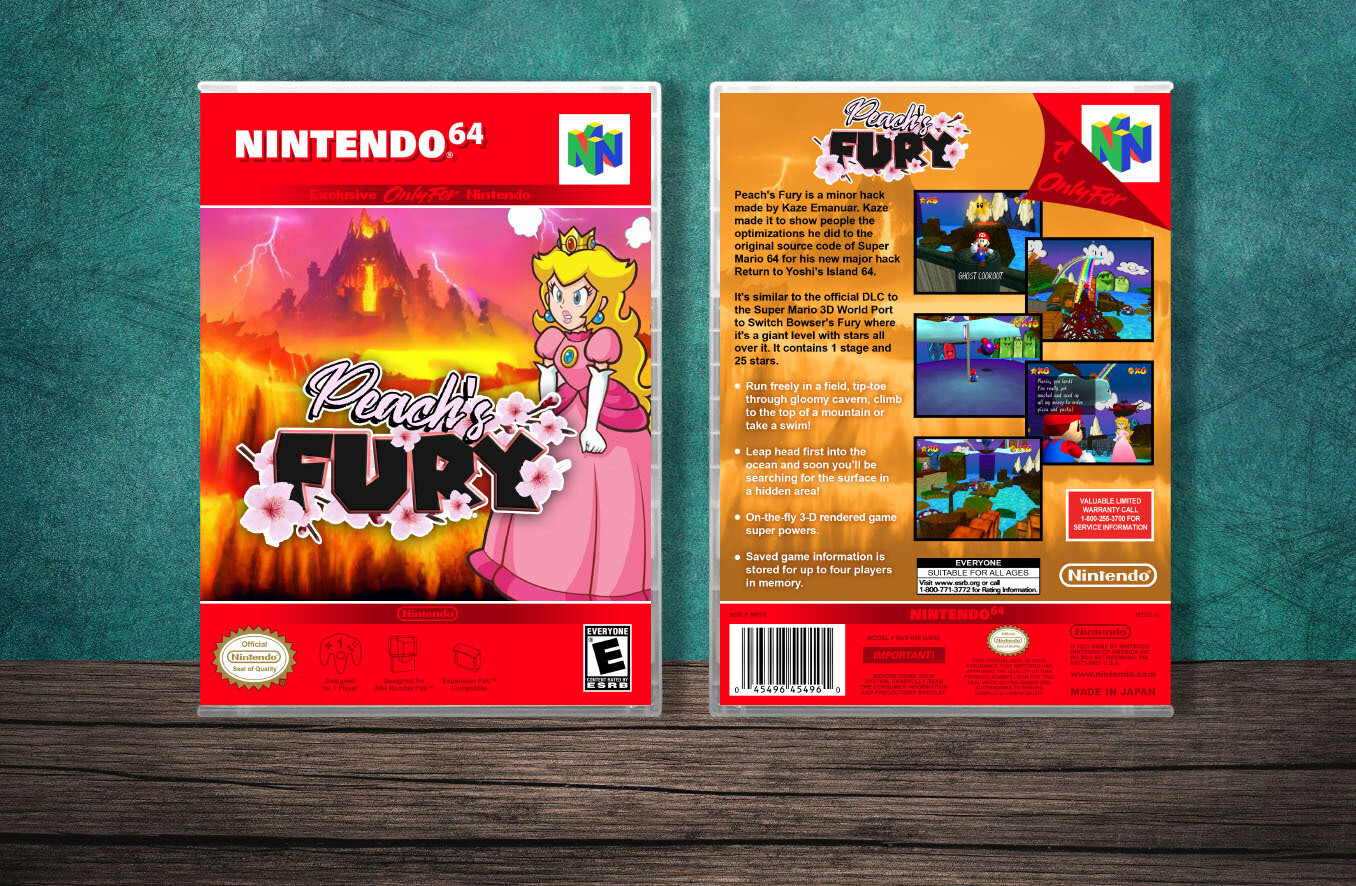 Peach&#39;s Fury, Case Color: CLEAR (Transparent)