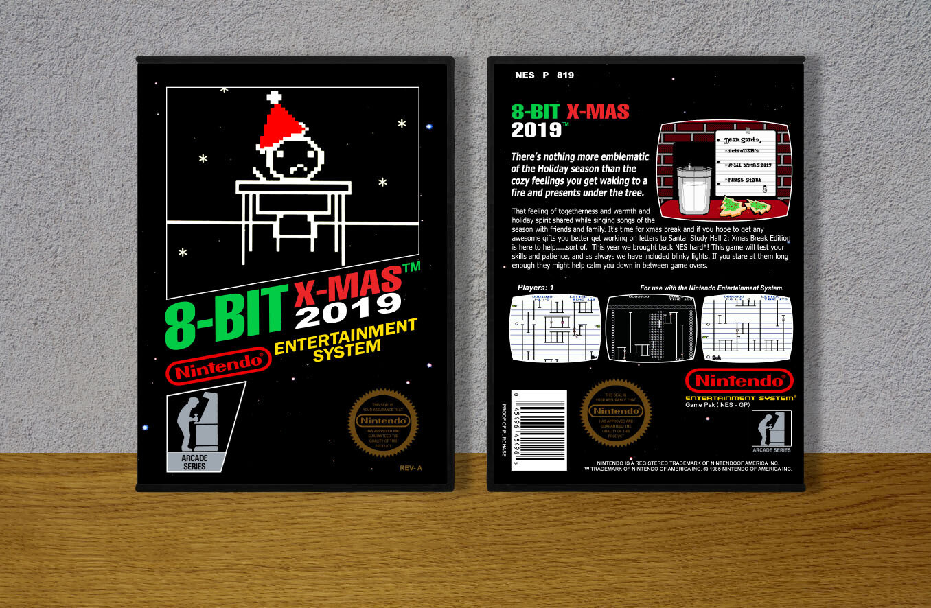 8-Bit X-Mas 2019, Case Color: DARK GREY (OEM DS CASE COLOR)