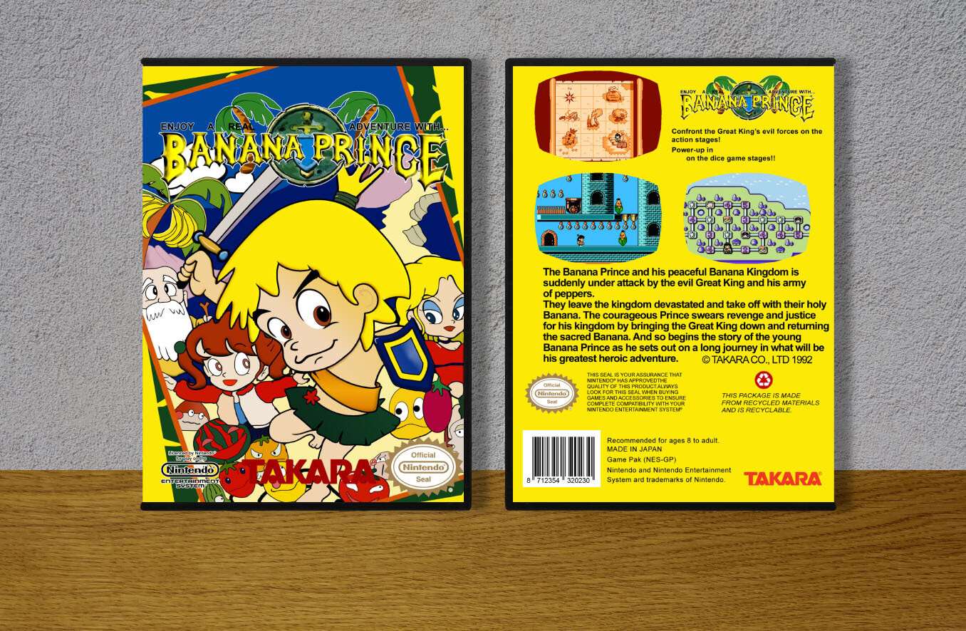 Banana Prince, Case Color: DARK GREY (OEM DS CASE COLOR)