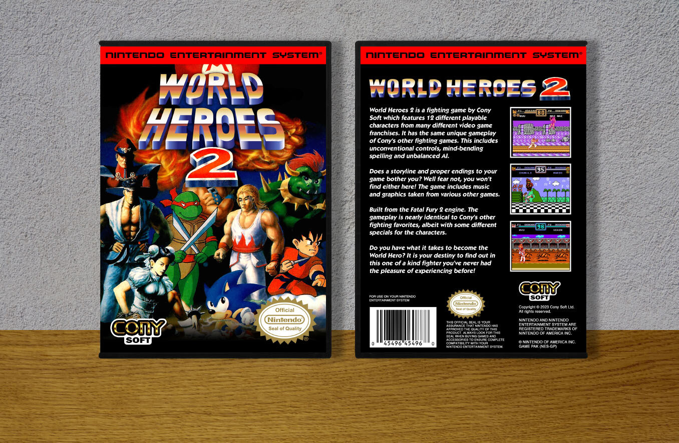 World Heroes 2, Case Color: DARK GREY (OEM DS CASE COLOR)