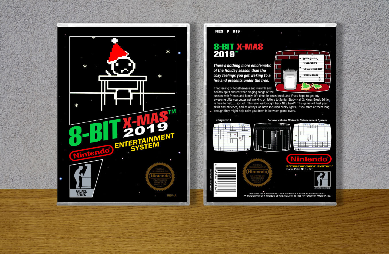 8-Bit X-Mas 2019, Case Color: CLEAR (Transparent)