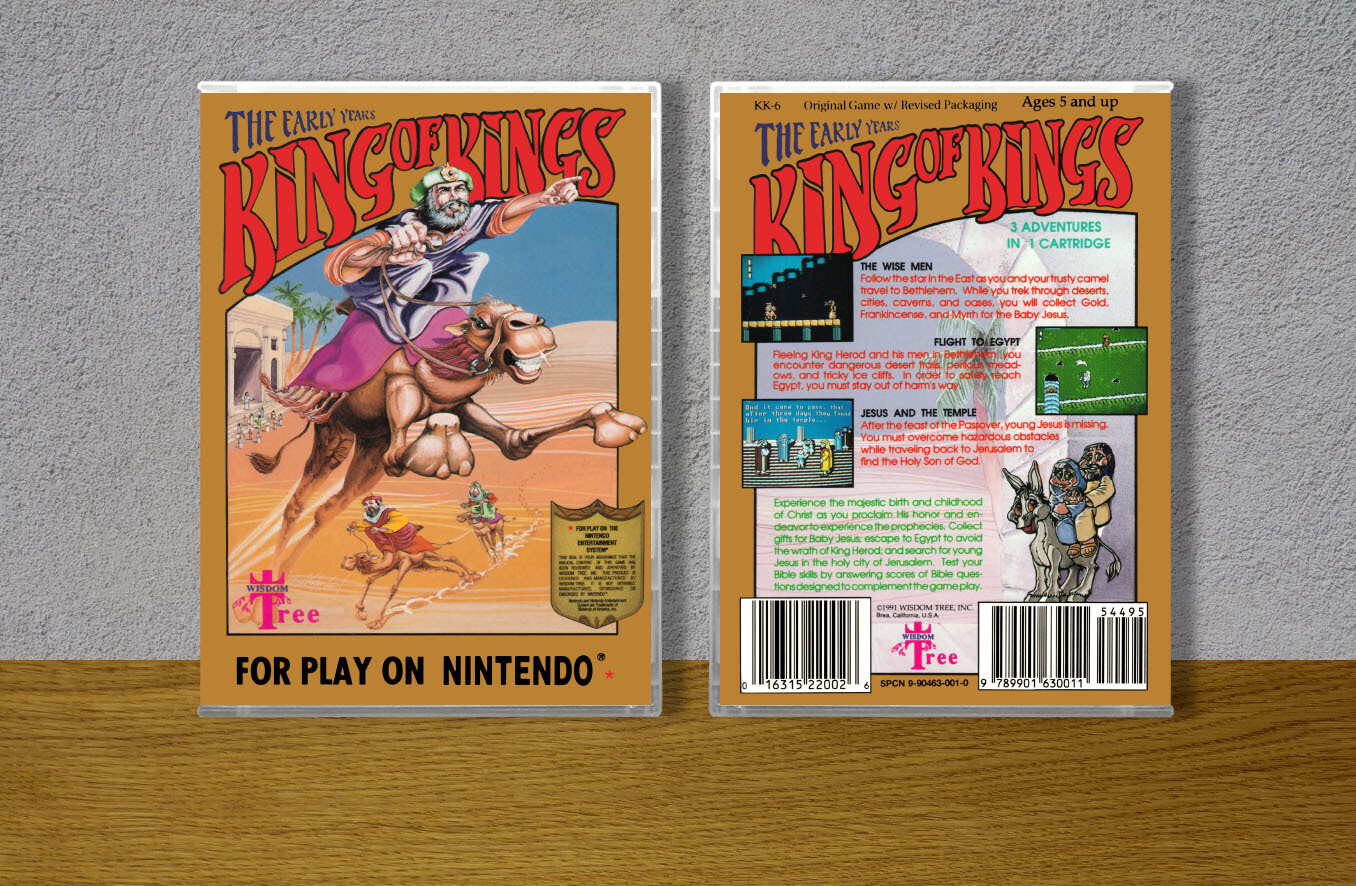 King of Kings: The Early Years (Version 2), Case Color: CLEAR (Transparent)