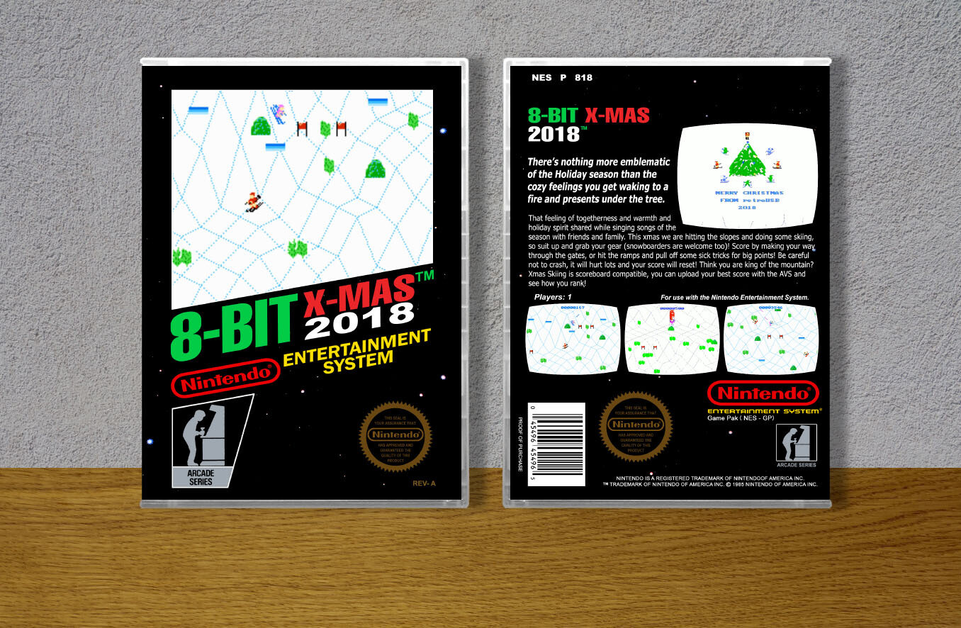 8-Bit X-Mas 2018, Case Color: CLEAR (Transparent)