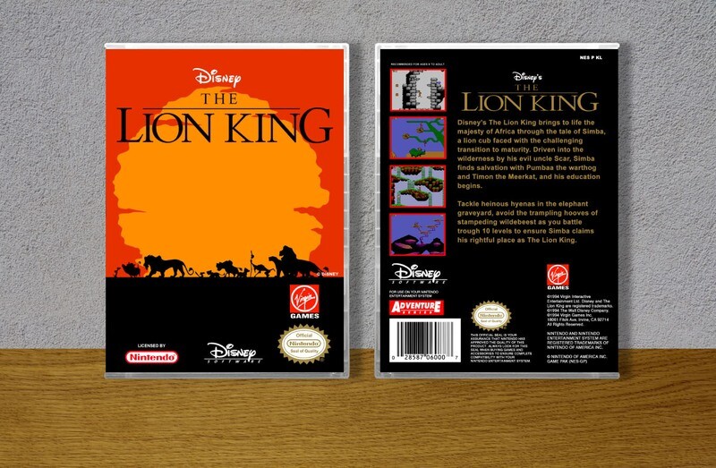 Disney&#39;s The Lion King, Case Color: CLEAR (Transparent)