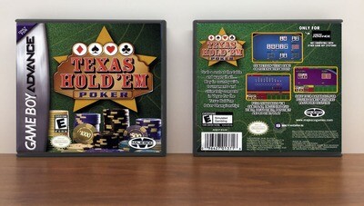 Texas Hold &#39;em Poker, Artwork Spine Color: Chrome