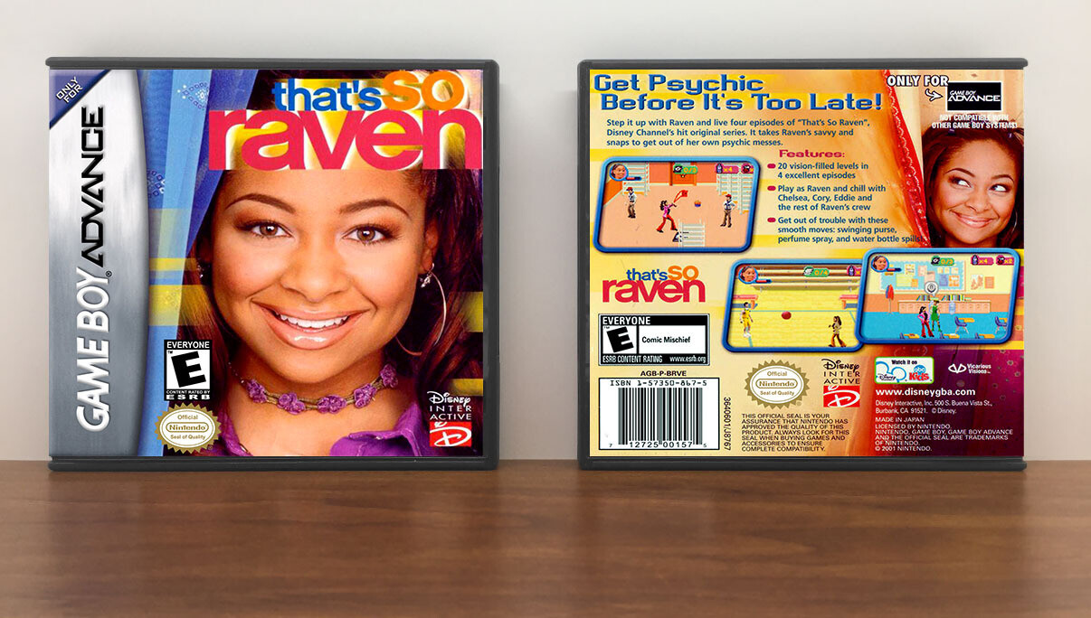 That&#39;s So Raven, Artwork Spine Color: Chrome