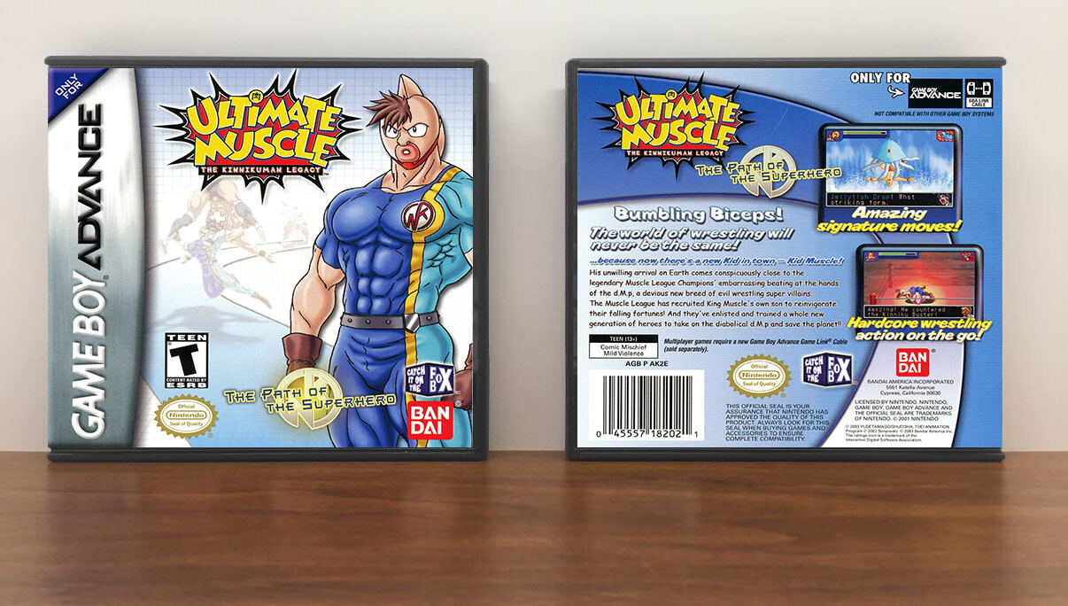 Ultimate Muscle: The Path of the Superhero, Artwork Spine Color: Chrome