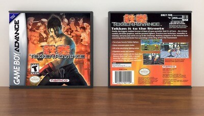 Tekken Advance, Artwork Spine Color: Chrome