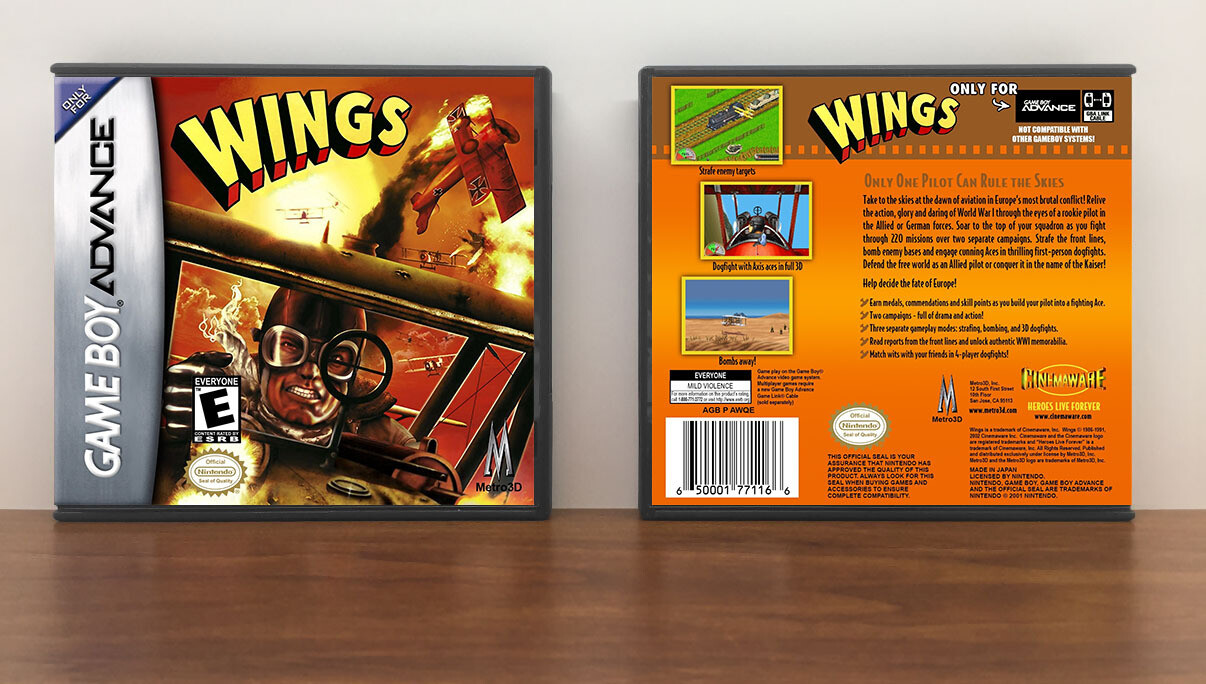 Wings, Artwork Spine Color: Chrome