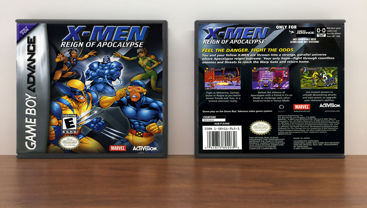 X-Men: Reign of Apocalypse, Artwork Spine Color: Chrome