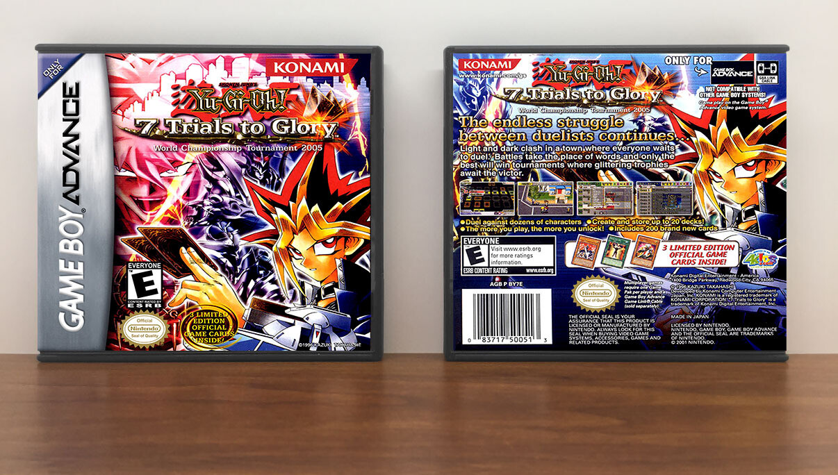 Yu-Gi-Oh! 7 Trials of Glory: World Championship 2005, Artwork Spine Color: Chrome