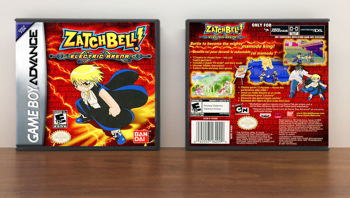 ZATCH BELL:ELECTRIC ARENA - Products  Vintage Stock / Movie Trading Co. -  Music, Movies, Video Games and More!