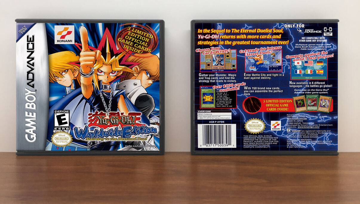 Yu-Gi-Oh! Worldwide Edition: Stairway to the Destined Duel, Artwork Spine Color: Chrome