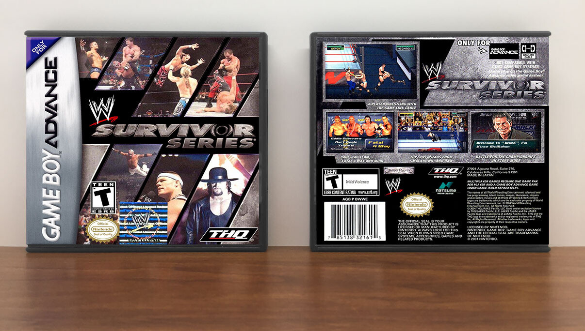WWE Survivor Series, Artwork Spine Color: Chrome