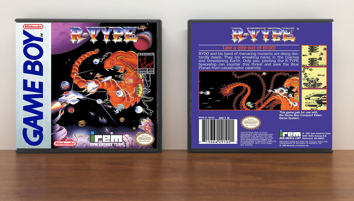 R-Type, Artwork Spine Color: Chrome