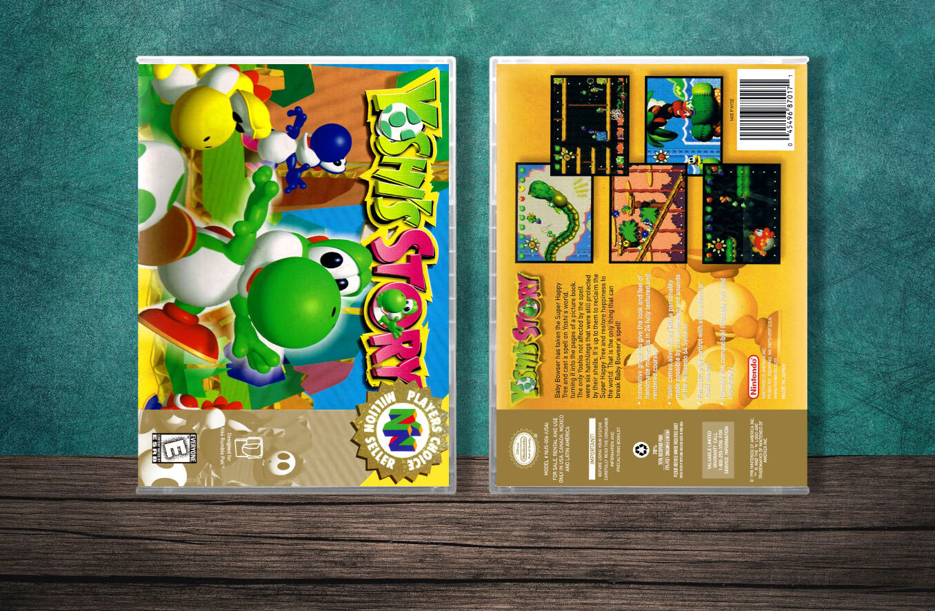 Yoshi&#39;s Story (PC), Case Color: CLEAR (Transparent)