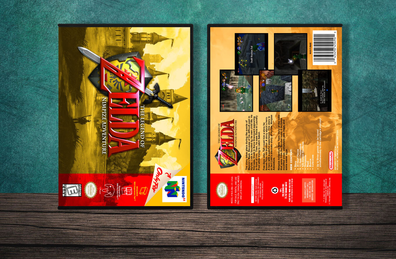 Legend of Zelda: Nimpize Adventure, The, Case Color: DARK GREY (OEM DS CASE COLOR)