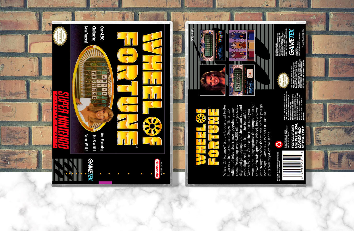 Wheel of Fortune, Case Color: CLEAR (Transparent)