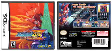 Mega Man Zero Collection - DS Game Case