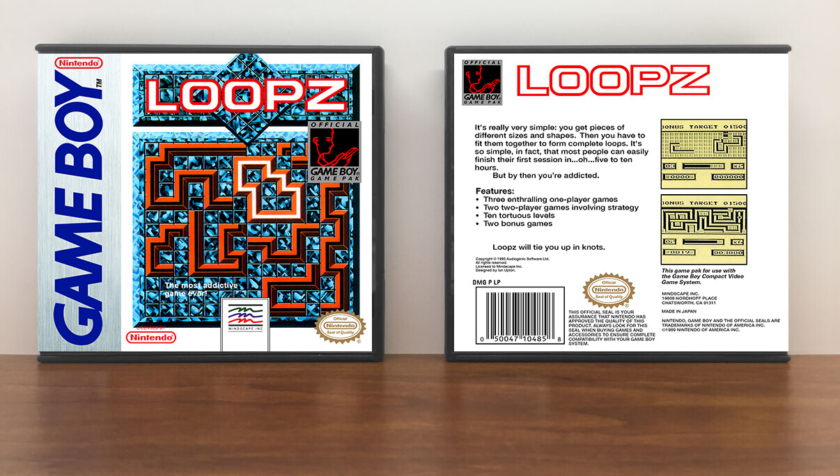 Loopz, Artwork Spine Color: Chrome